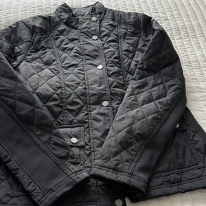 Black Quilted Women's Jacket